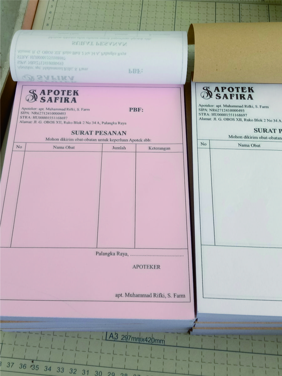 Hasil Cetak Produk 13