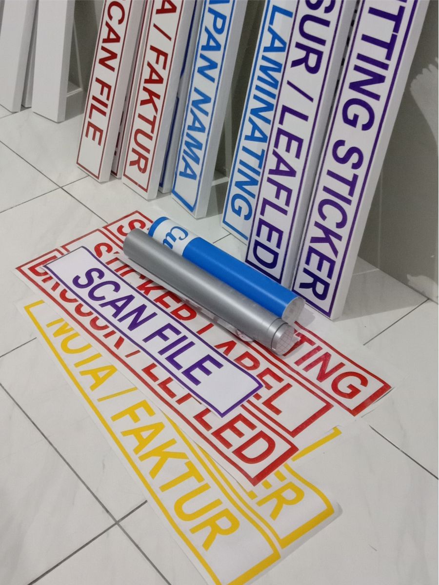 Hasil Cetak Produk 14