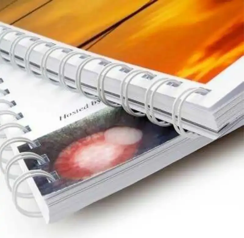 Jilid Spiral Kawat A4 (Wire Binding) foto 3