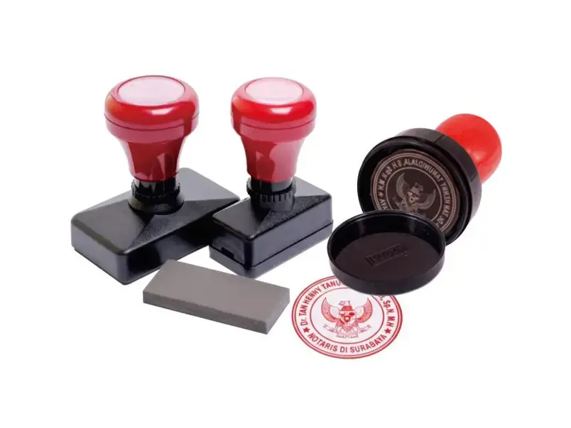 Stempel flash otomatis tanpa bantalan tinta